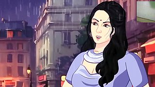 Financial domination in a summertime cartoon fantasy with Pritika