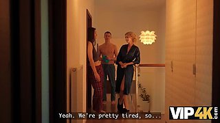 Hot MILF Cheats in Kitchen with Daughter's Boyfriend Big Cock - HD 1080p