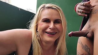 Tiffany Trades Chores for Cum in Her Mouth at Home - Amateur Latina Blowjob