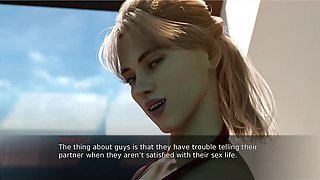 Fate and Life: Rebecca and Nayla Blowjob for Boyfriend in 3D Hentai Game