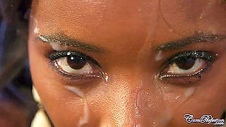I Ejaculate Over Nice Face Of Ebony Teen 18+ Kiki Minaj