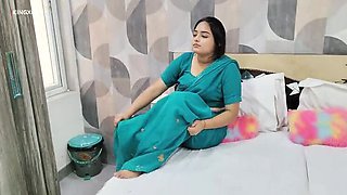 Indian Stepmom Fucks Son in Shared Bed - Full Hindi Audio Desi Aunty Roleplay