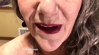 Cocksucking Grannies Wear Lipstick! Pov Blowjob + Throatpie! Maxxximummilf