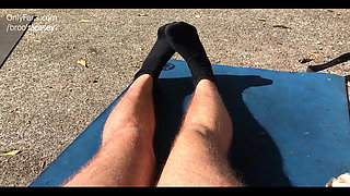 Sunbathing