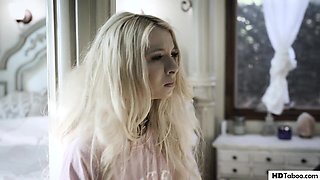 PURE TABOO Presents : Tiny Step Daughter Kenzie Reeves Punished For Partying By Step Dad