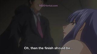 Boss Gets Stucked in the Elevator with His Busty Secretary (Hentai Parody)