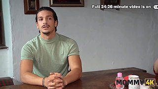 Watch JOE & Brittany Bardot as MILFs with natural tits and boy toy get naughty