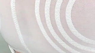 Aunty Sandra in White Rago Girdle