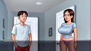 I got caught kissing my stepmom, it's a hot summertime update with Lustfulloumge