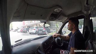 Maya Sinn's Teen Hardcore Passion in a Taxi POV Encounter