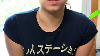 Close up cock jerking solo