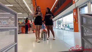 Naughty Latina Stepdaughter Fucked at the Market