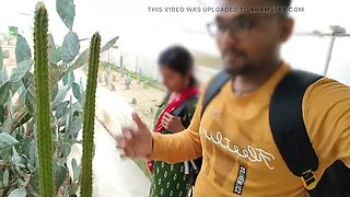 Permi_pooja outdoor park sex with brother-in-law - big natural tits desi bhabhi gets happy and fucks hard