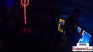 Amateurs Thai bitch in stockings nailed