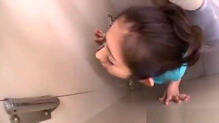 A Surprise Doggy Style Toilet Fuck