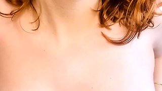 Big boobs milf masturbates with her dildo