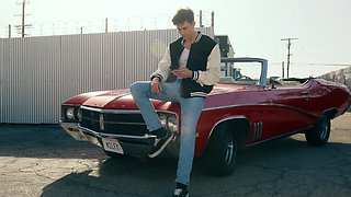 The couple has sex in the car with parker and justine, showcasing their raw chemistry.