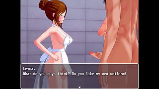 Kinky wife enjoys some hot ass-fucking while getting work done