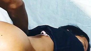 Fingering My Wife's Ass After Massaging Her for the First Time