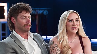 Jax Slayher and Brianna Coppage in hot backstage action