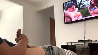 StepMom Natasha Bull Spies On StepSon Jayden Bull Jerking Off - Homemade POV Blowjob & Titty Fuck
