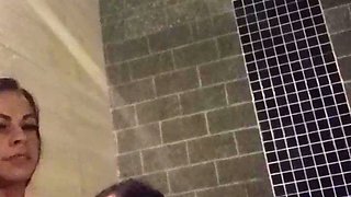 trio bombshells loving themselves in the red-hot bathtub PAMELA PANTERA MELISSA PITANGA BELINHA BARACHO