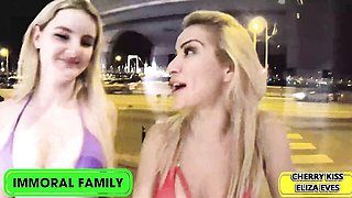 Immoral Family - girl rimming guy trailer