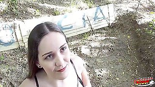 Curvy Teen 18+ Wendy Marvell With Big Natural Tits At Public Casting