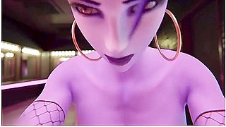 Carol Fonda In Widowmaker Teleports To Fuck And Ravens Ass With Huge Futa Dick