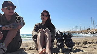 Cheating Girlfriend FUCKS Stranger In PUBLIC Bathroom!