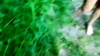 Deutsche MILF im Bikini Outdoor gefickt