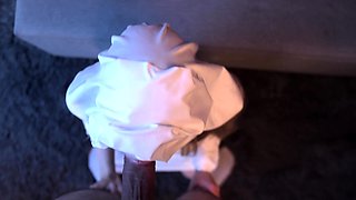 This ghost came to me to make me happy