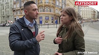 Sarah Kay - Czech Teen Tourist Takes Big Cock In Her Tight Ass