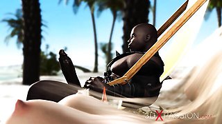 Unattainable ladylove's blonde sex