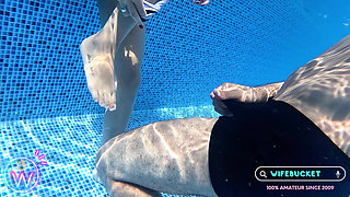 Wifebucket Amateurs - Fucked and Creamed by the Pool