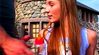 Aurora Snow's Steamy Outdoor Adventure Ignites Desire