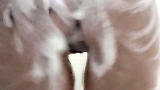 Amateur wild chick solo masturbation