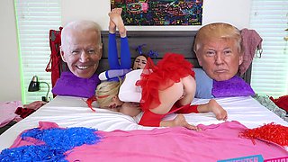 Brick & Mackenzie's saucy threesome: Blowjobs galore