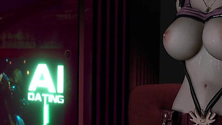 3D Big Boobs Slut Whore Have Her First Time Gangbang Sex