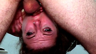 Czech amateur blowjob and fucking POV in public