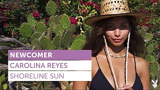 Carolina Reyes in Shoreline Sun - PlayboyPlus
