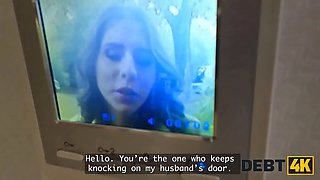 Debt4k. she didn't hope to have so much fun with a collector