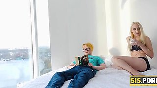 Sister porn my stepsister's bf did not suspect that he would wake up a cuckold!