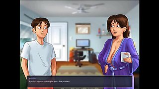 Summertime Saga Part 306 - Jenny's New Hentai Sex Scene with Shy Cosplay & Ahegao by MissKitty2K