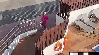 Ibiza Pornstar Meeting With Amazing Sienna Day