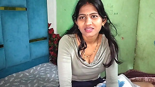 Indian Unsatisfied Married stepister having hard sex with stepbrother, Hindi Audio