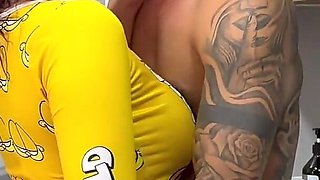 Curvy Colombian Fucks Her Neighbor, Drinking All His Cum - Danner Mendez & Devil Khloee