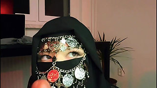 Hands of the Devil: Muslim Girl Jerks off with Oil and Twerks Her Taboo Juicy Ass