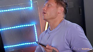 Liam Salvatore's Ebony Latina Heat in Wild Gym Action