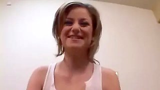 Cum Drenched Whore Ravaged In Threesome